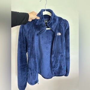 Northface fuzzy fleece jacket size XS